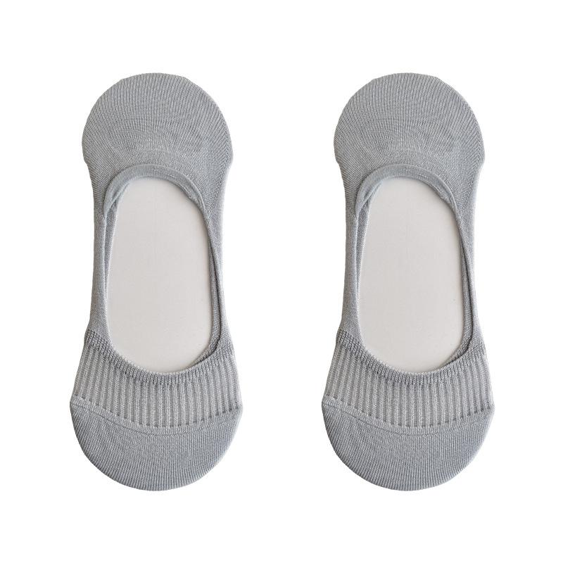 Socks Summer Thin Silicone Non-Slip Non-Slip Heel Socks Invisible Socks Versatile Boat Socks Sweat-Absorbing Deodorant Cotton Socks