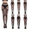 Women Halloween Party Fishnet Pantyhose Stockings Vintage Skull Skeleton Ghostly Patterned Mesh Tights Hosiery Clubwear