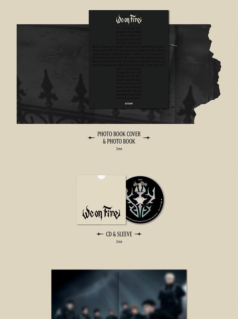 &TEAM 3rd EP 'We on Fire' LIMITED EDITION