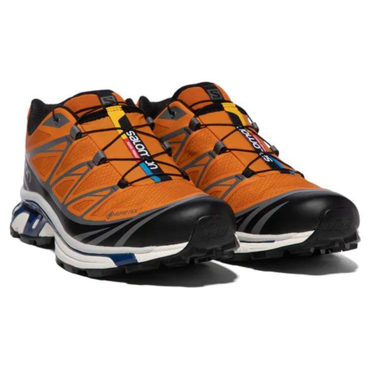 SALOMON Xt-6 Gtx Utility Non-Slip Wear-Resistant Shock Absorbing Low-Top Outdoor Functional Shoes Unisex Shoes Orange 417501