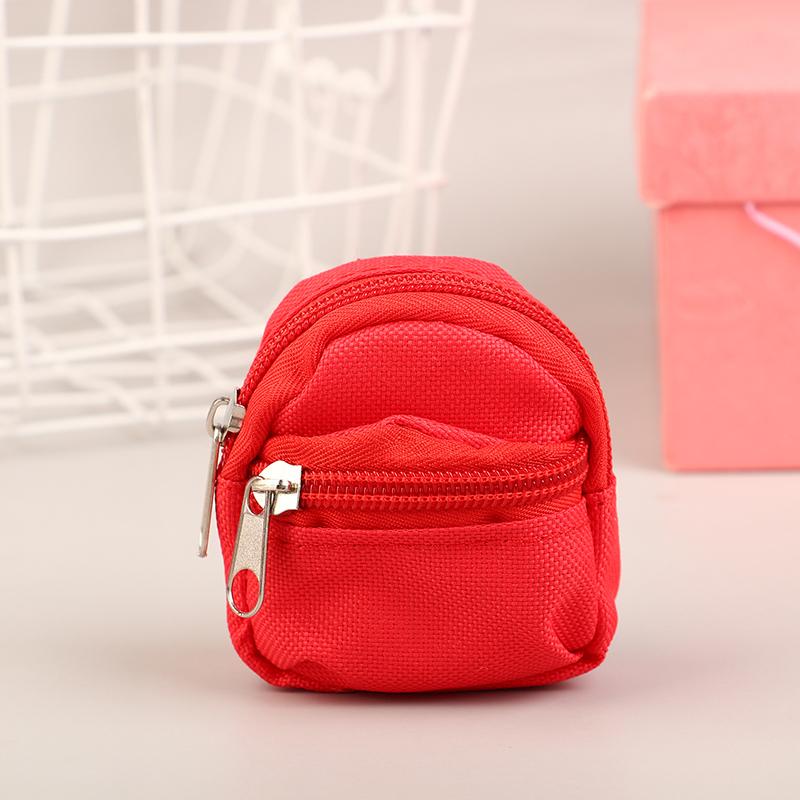 Cartera Pequeña con Cremallera Llavero Ligero Linda Colgante de Bolso Adorno Decorativo para Mochila Accesorio Diario para Mujer
