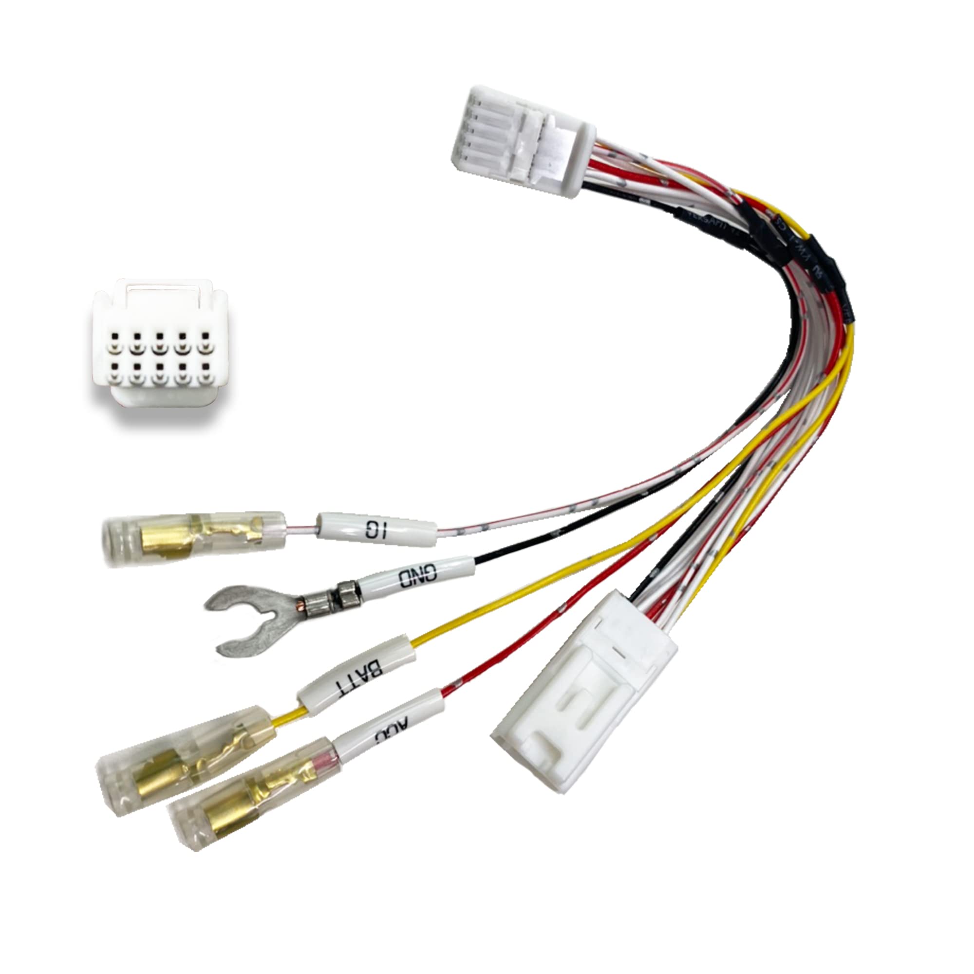 

Tr3018 Optional Coupler, Compatible with Toyota Voxy Noah 90 Series, Power Removal, Radar, ETC, ACC, IG2, BAT GND Wiring Harness