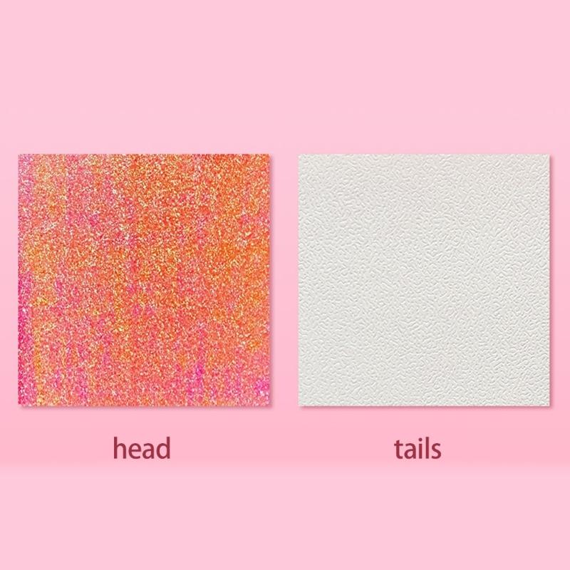 50/100Pcs Multicolor Glittering Paper Sheet 15cm Metallic Craft Paper for Handmade Craft Gift Wrapping and Decoration