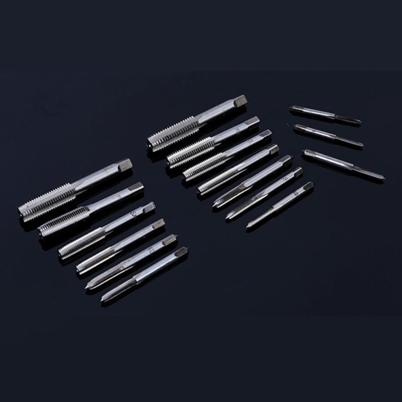 40pcs Practical Thread Cutting Tool Tap and Die Set Complete Threading Set With Carbon Steel Tool For Stable Use