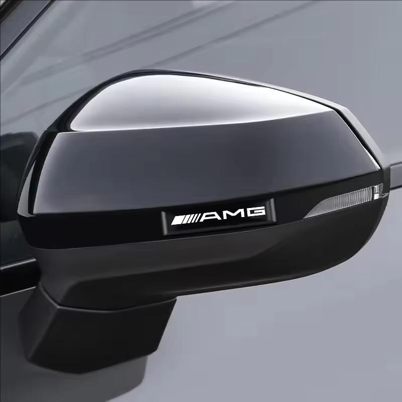 3D Epoxy Car Interior Exterior Decoration Sticker For Mercedes Benz AMG A B C E G CLA W211 W203 W204 C260 E300L A200L GLC30 OT4