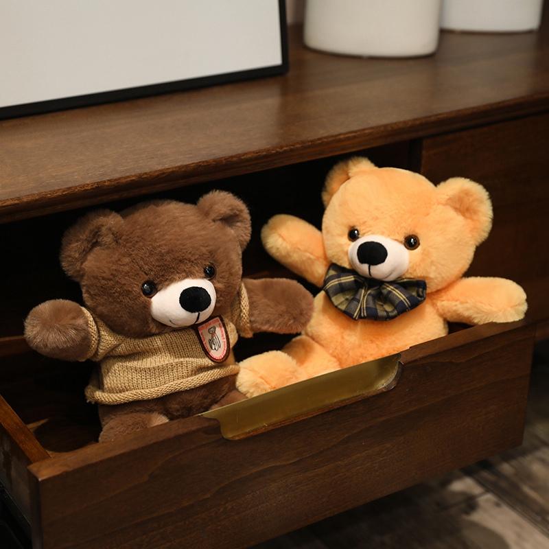 Bowtie Teddy Bear Plush Toys Boys Girls Lovely Cartoon Soft Stuffed Animals Dolls Sleeping Pillow Home Decoration Plush Toys