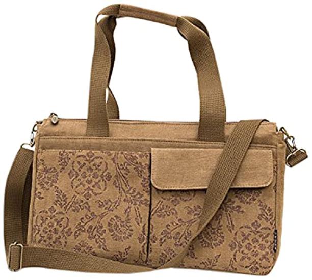 

Tote Bag Ladies Lightweight Kyoto Uji Tea Dyed Boston [3Way Warabi] [Claire Kiki] WT-6