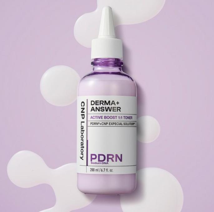 CNP Derma Answer Active Boost Tonikum (PDRN) 200 ml – Péče pro rozjasnění a hydrataci pleti