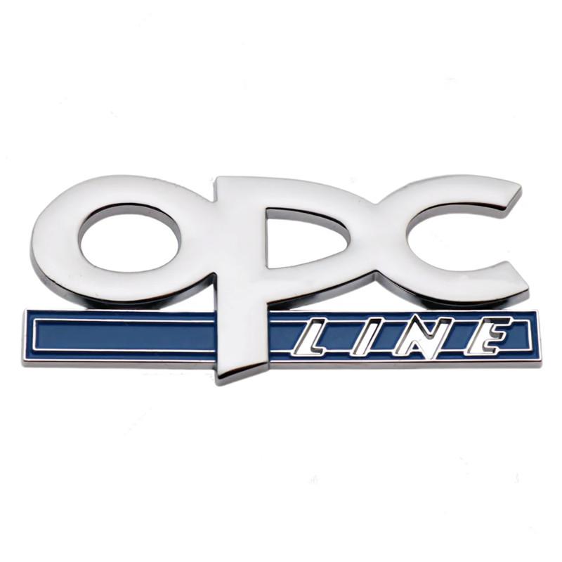 3D Metal Logo OPC Emblem Car Fender Trunk Badge For Opel Insignia Corsa E Astra H J D Zafira Vectra OPC Line Sticker Accessories