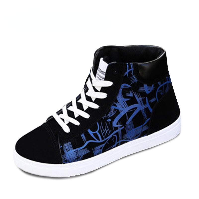 Mode Sneaker Herren Canvas Schuhe Atmungsaktiv Kühl Straßenschuhe Männlich Sneaker Schwarz Blau Rot Herren Freizeitschuhe A305