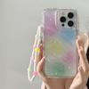 Mobile Phone Cases for iPhone 11 13 XR 15 Pro Max 12 14 Pro Max Case iPhone 16 7 Plus 8 Plus XS Max 6 15 Plus Laser Wave Pattern Anti-drop Waterproof