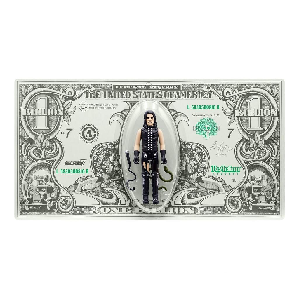 SUPER7 Alice Cooper Billion Dollar Baby Reaction Figure