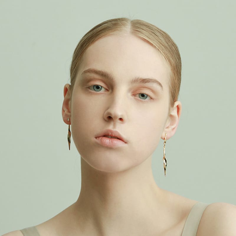 

POPPI Aurora drop earrings no.2 Silver