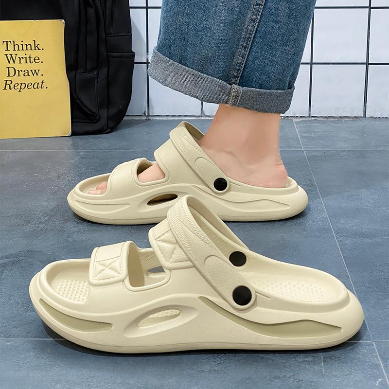 Men's EVA Thick Sole Anti-Slip Sandals Lightweight Comfortable Durable Perfect for Indoor Outdoor Use Multiple Colors Available