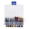 80pcs 40Pairs 8 Color Mix 10mm Safety Eyes Box for Teddy Bear Stuffed Toy Animal Puppet Doll