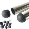 4Pcs Spherical Insert Non Slip Black Floor Protector Plugs Chair Leg Caps Dust Cover