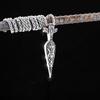 Viking Sword Spear Stainless Steel Pendant Necklace Men's Scandinavian Pirate Amulet Necklace Fashion Jewelry Gift
