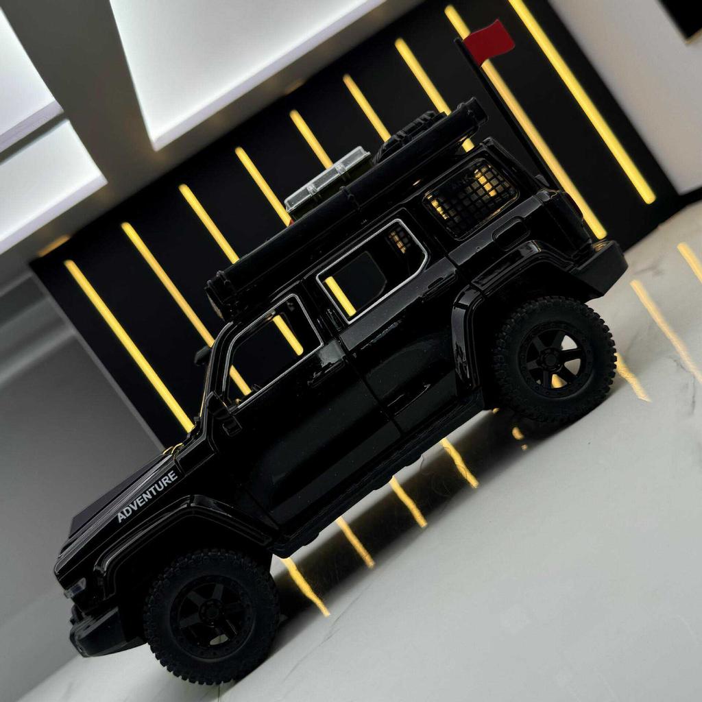 1/24 Tank 300 2024 Geländewagen Legierungsauto Modell Sound und Licht Rückzieher Kinderspielzeug Sammlerstücke Geburtstagsgeschenk
