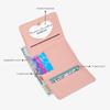 1 Pezzo Portamonete Carino in Pelle PU Portafogli Impermeabili con Cartoni Animati Porta Carte di Credito Organizzatori per Monete per Studenti Sacchetto Regalo