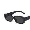 12 Piece Set of Small Frame Casual and Fashionable Sunglasses Black High-end Cool Glasses Suitable for Beach Travel