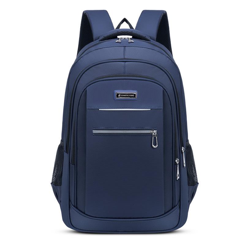 

New backpack men s backpack large capacity computer travel bag business backpack school bag синій
