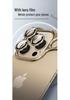 Kompatibel mit iPhone 17 Pro Max: Metall-Eckschutz in unregelmäßiger Form & randloser Linsenschutz für iPhone 14-13.