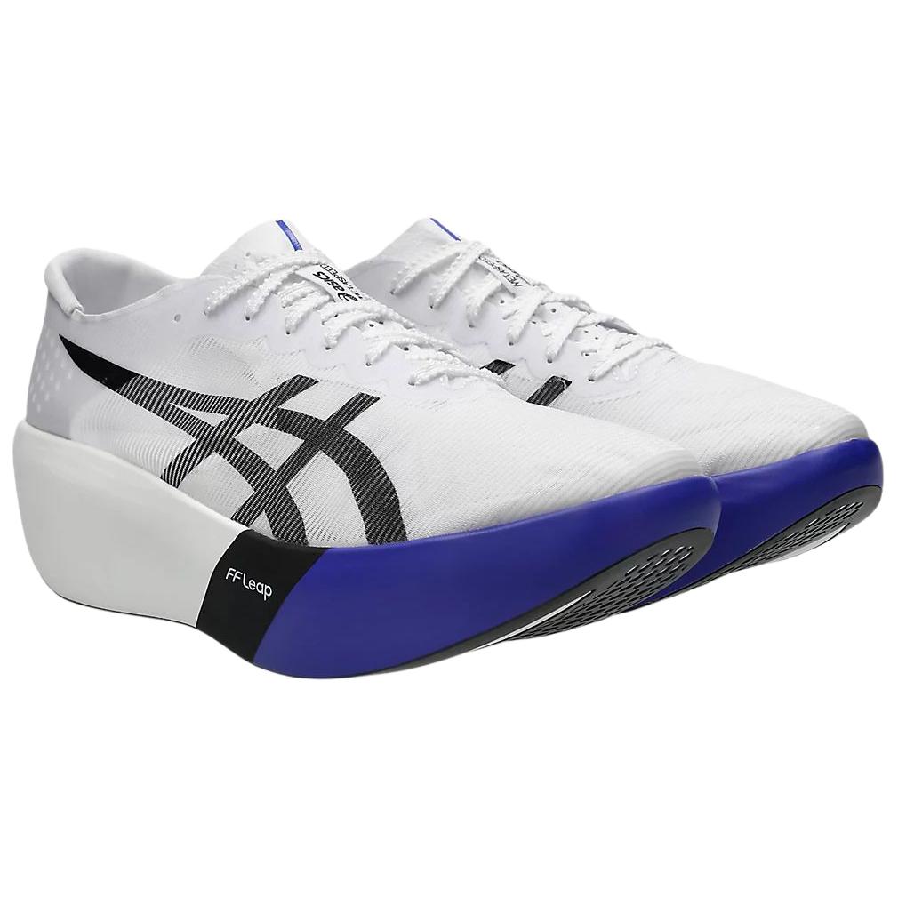 Asics Metaspeed Ray Pohodlné Měkké Prodyšné Podpůrné Lehké Závodní Běžecké Boty Unisex Běžecké Boty Bílé 1013A176-101