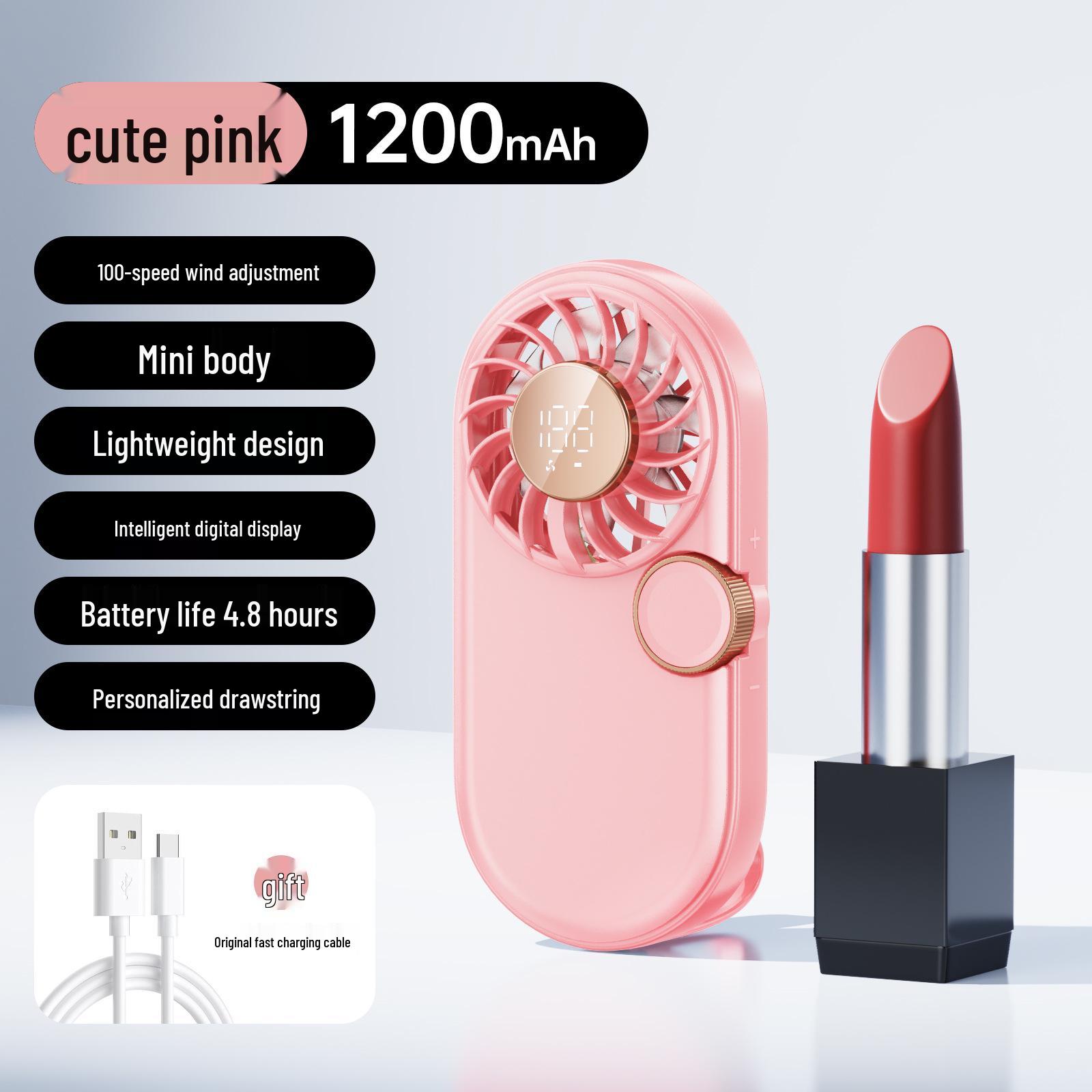 USB Rechargeable Mini Pocket Handheld Fan In Stock