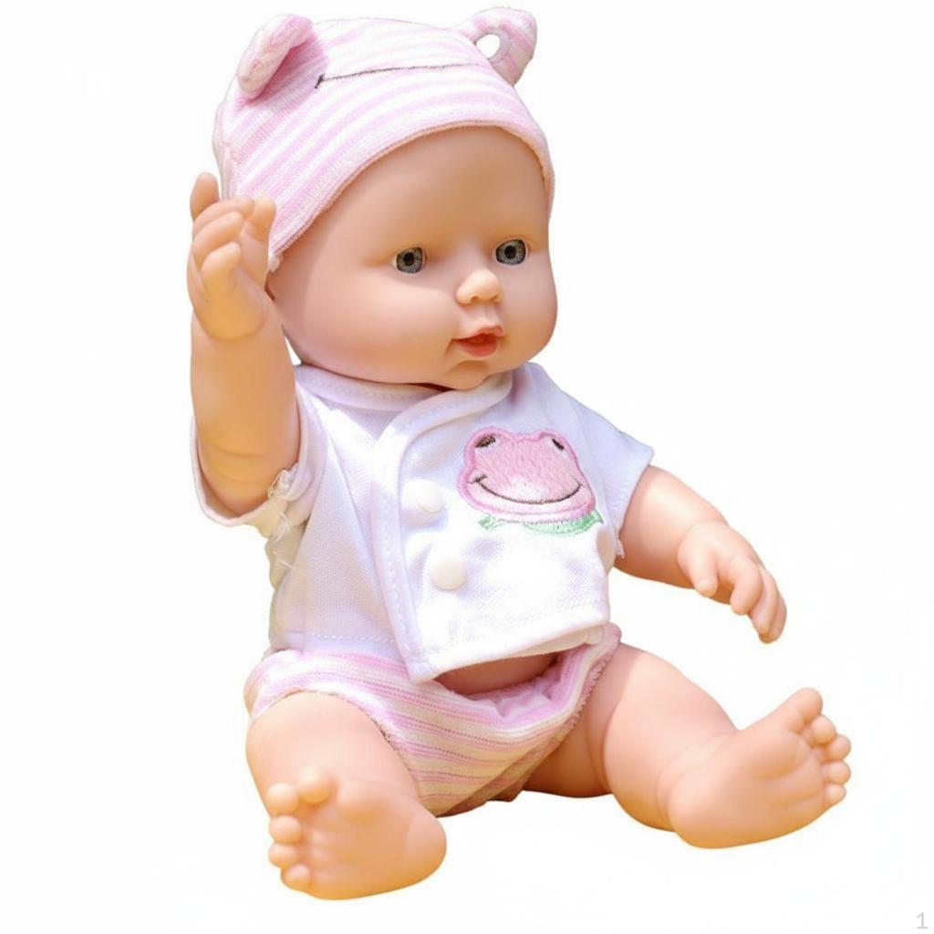 Soft Body Infant Doll Voice Activated Talking Removable Sound Box for Children,