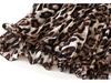 Spring 2026 Retro Leopard Print High Waist Pleated Midi Skirt for Women (D9908)