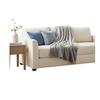 Plaid 130 x 180 cm Flanelle douceur Grise