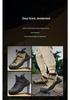 Men's Retro Martin Boots - Plus Velvet High-Top Casual Sports Shoes, Autumn/Winter Versatile Tooling Style