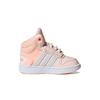Adidas Neo Hoops 2.0 Mid I Slip Resistant Slip Resistant Mid top Toddler Shoes Pink White Infant And Toddler FW4924
