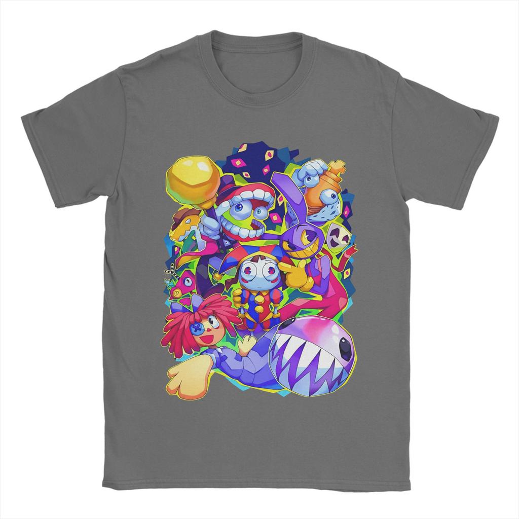 The Amazing Digital Circus T Shirts Women Cartoon Graphic Tees Vintage Tshirt Print Summer Top Women T Shirt Casual Clothing
