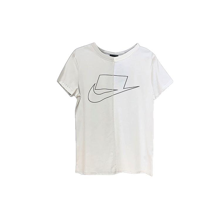 (WMNS) Nike Casual Training Sports Short Sleeve White Women s CU5808-072 M