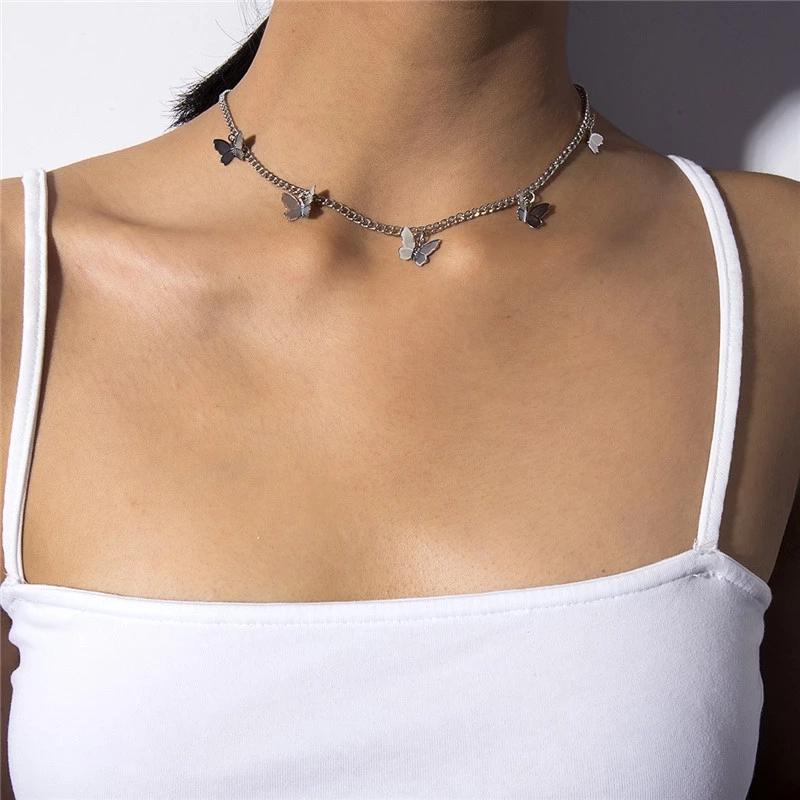 Vintage Multilayer Crystal Pendant Necklace Women Gold Color Beads Moon Star Horn Crescent Choker Necklaces Jewelry New