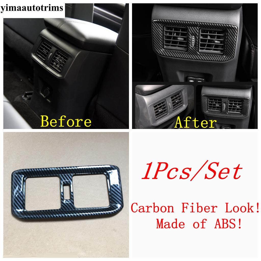 Moldura de Marco de Salpicadero / Cubierta de Faro / Soporte de Vaso de Agua / Elevalunas Para TOYOTA RAV4 RAV 4 XA50 - 2024 Accesorios de Fibra de Carbono