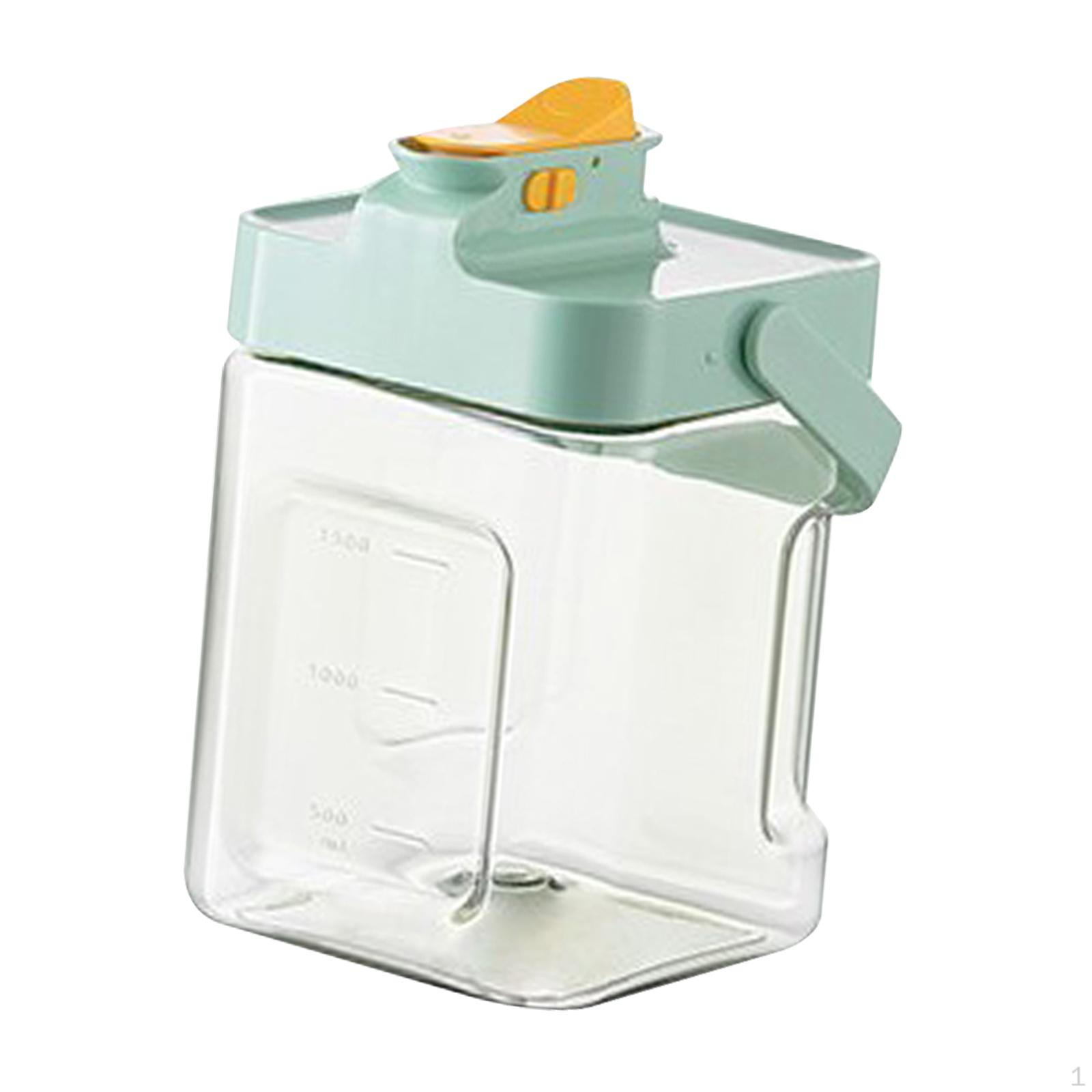 

Диспенсер для напитков для холодильника, контейнер для жидкости с , герметичный для дома 2.3L