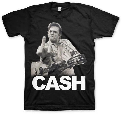 Johnny Cash - Johnny Cash - The Bird - T-Shirt - 4XL (Black) [New ] 4XL, Black XXXXL