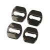 Stainless steel carbon fiber door lock cover trim buckle protection for KIA K5