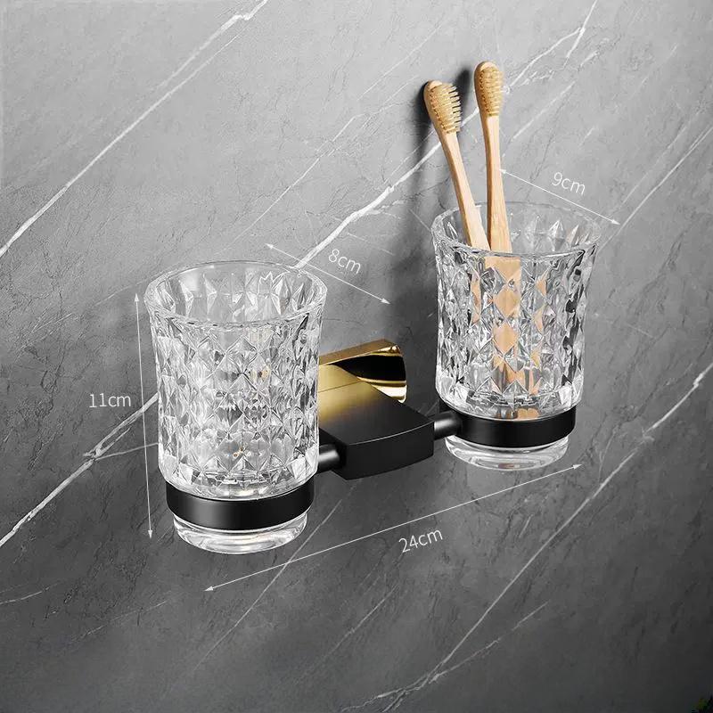 Brass Bathroom Accessories Brushed Gold Bathroom Shelf,Towel Rack,Towel Hanger Paper holder,Toilet Brush Holder Bath Hardware