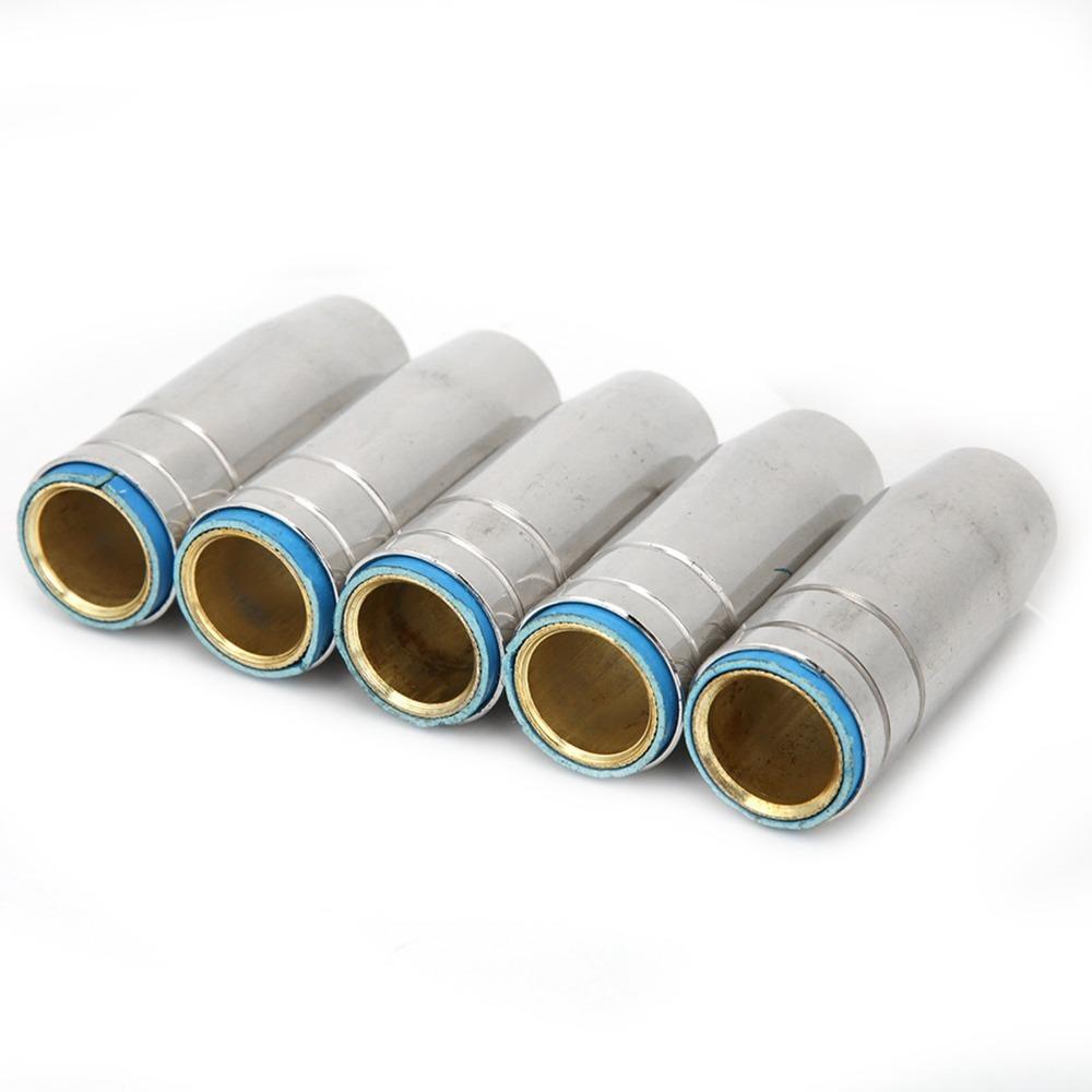 5pcs Conical Conical Gas Nozzle Copper Welding Torch Nozzle MAG Welding Nozzle Industrial Welding