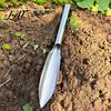 Rust Proof Gardening Gear Stainless Steel Garden Trowel Narrow Pointed Hand Shovel Beach Sea Catching Tool Digging for Planting Weeding Clamming,