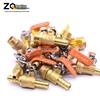 Xingfeng Copper Gas Valve with Plug & Hose Barb - Available In 1/2", 3/8", 1/4" Sizes for 8mm, 10mm, 12mm
