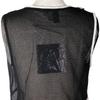 Chanel No Sleeve Tank Top P30617V13551 07P Black Cotton Women Used