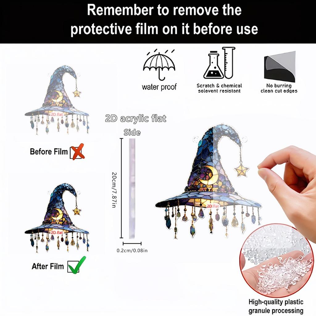 Dekorativní lapač světla okenní přívěsek dárek, zajímavá domácí dekorace světelný přívěsek