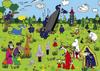 Jigsaw Puzzle The Lost Martian X 53 500-piece Moomin (38 Cm)