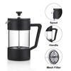 Thickened Glass French Press Coffee Maker Heat Resistant Hand Punch Pot  Home Brewing