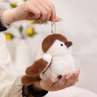 Cute Little Bird Series Dudu Sparrow Plush Pendant