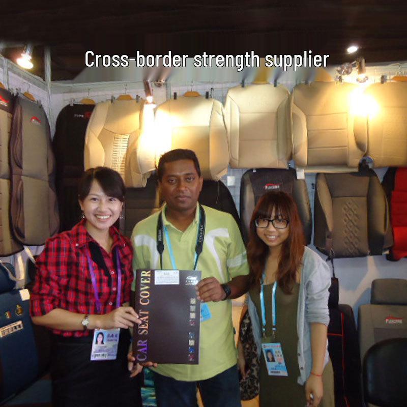 Eco-Friendly Four Seasons PVC Leather Car Seat Covers - Universal Full Coverage for Five Seats